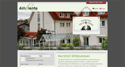 Desktop Screenshot of ambiente-walldorf.de